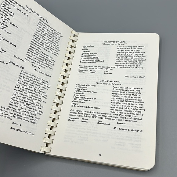 3 for $15 Deal: Vintage Cookbook: Three Rivers Cookbook - Picture 4 of 4